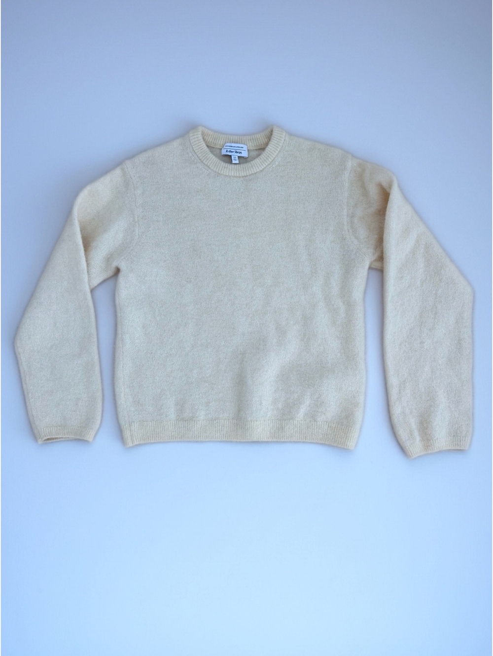 & Other Stories Wool Alpaca Knit Sweater Quiet Luxury Scandi Ivory Cream XS